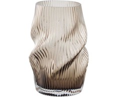 House Nordic Vaza 17x17x25 cm Ruda Stiklas