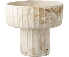 House Nordic Vaza 20.5x18.5 cm Ruda Smėlio Cementas