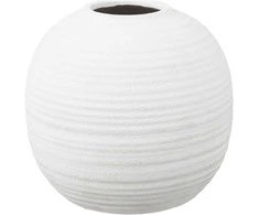 House Nordic Vaza 30x28,5 cm Balta Keramika