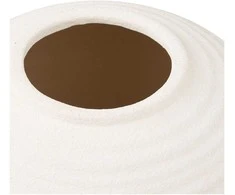 House Nordic Vaza 30x28,5 cm Balta Keramika