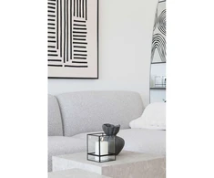 House Nordic Vaza, Vaza, 17.2x19.4 cm, Juoda