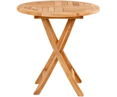 House Nordic Aps Sulankstomas stalas Toledo 70 cm iš tikmedžio