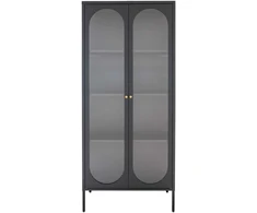 House Vitrina, Adelaide, 80x35x180 cm, Juoda