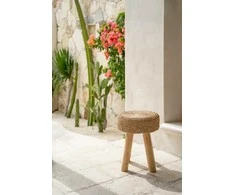 Bazaar Išmatavimas, Rafija, 0,35x0,35x0,45 m, Natūrali