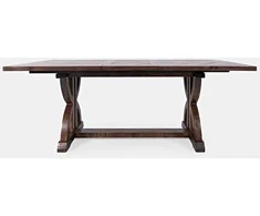 Išplečiamas stalas, Avola, 152,5-198 cm, Tamsiai rudas