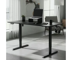 Juskys Aukščio reguliuojamas stalas Homestar Office Stand 120x60 cm juodas