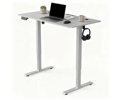 Juskys Aukščio reguliuojamas stalas Homestar Office Stand 120x60x72-117 cm baltas
