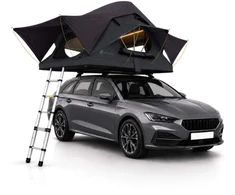 Juskys Automobilio stogo palapinė Lago 120x210 cm juoda/pilka