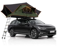 Juskys Automobilio stogo palapinė Lago 123x218x113 cm juoda/pilka