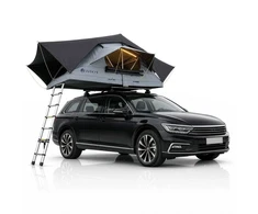 Juskys Automobilio stogo palapinė Lago 140x240 cm juoda/pilka