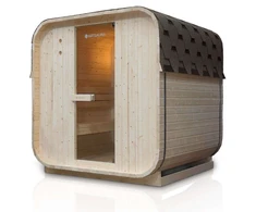Juskys Barrel pirtis Nolvik L 120x128x194 cm natūrali