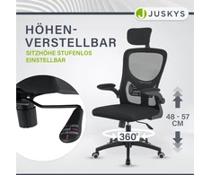 Juskys Biuro kėdė Baltimore juoda