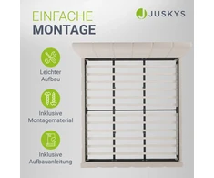 Juskys Čiužinys aptrauktas lova Florenz 180x200 cm smėlio spalvos