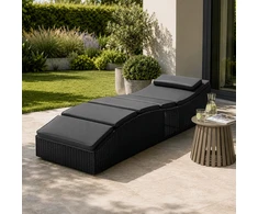 Juskys Gultas Lamia 200x60x40 cm juodas