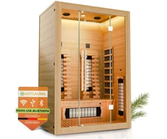 Juskys Infraraudonųjų spindulių kabina Kiruna130 Premium