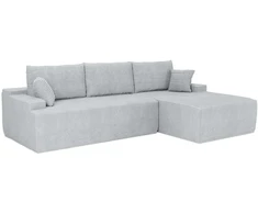 Juskys Kampinė sofa Coredo 250x56x155 cm šviesiai pilka dešinė ottoman dalis