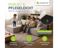 Juskys Kampinė sofa Coredo 250x56x155 cm Taupe korduro audinys