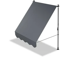 Juskys Kampinis markizės tentas Kapstadt 150x120 cm pilkas