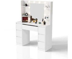Juskys Komedonas Homestar Malia 107x40x140 cm baltas