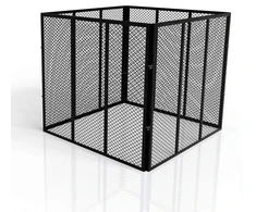 Juskys Komposteris 450L 80x80x70 cm juodas