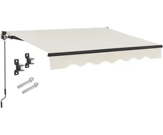 Juskys Ištraukiama markizė 400x300 cm smėlio spalvos
