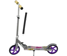 Juskys Paspirtukas Graffity reguliuojama rankena 96–106 cm pilka
