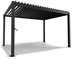 Juskys Pergola Tahiti 3x4 m antracito spalvos