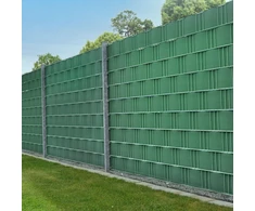 Juskys Privatumo tvoros juostos 4 vnt. 35 m x 19 cm žalia