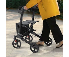 Juskys Rollator Vital 63x68x80-94 cm juodas/pilkas