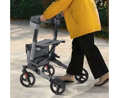 Juskys Rollator Vital 63x68x80-94 cm pilka/juoda
