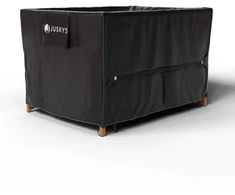 Juskys Sodo baldų uždangalas CoverSafe Pro 120x90x75 cm juodas