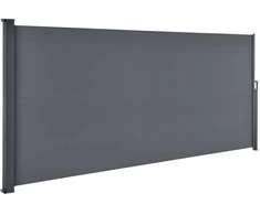 Juskys Šoninė markizė Dubai 500x180 cm tamsiai pilka
