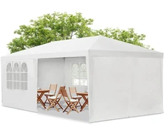 Juskys Šventinė palapinė Homestar 3x6x2,5 m balta