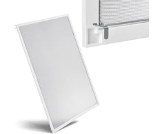 Juskys Tinklelis nuo vabzdžių 80x100 cm baltas aliuminio rėmas