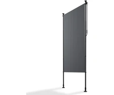 Juskys Vertikalus markizės uždangalas Barbados 120x310 cm pilkas