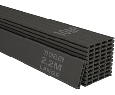 Juskys WPC terasos lentos 10 m² pilkos spalvos