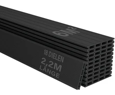 Juskys WPC terasos lentos 6 m² antracito spalvos
