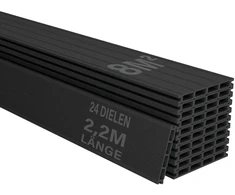 Juskys WPC terasos lentos 8 m² antracito spalvos