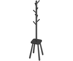 Songmics Vasagle Paltų kabykla su 8 kabliukais ir 170,5 cm aukščio lentyna