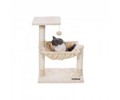 Songmics Feandrea Draskyklė su gulimuoju loveliu 70 cm Smėlio spalvos