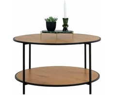 House Nordic Aps Kavos staliukas Vita natūralaus ąžuolo 80cm