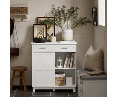 Sobuy Batų spintelė Virtuvės spintelė Sideboard šoninė spintelė FSB84-W