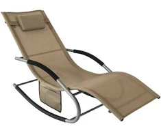 Sobuy Supamasis krėslas Lounge chair Lauko baldai Išbandyta 150 kg OGS28-BR