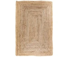 House Kilimas, Bombay Pynėtas jutinis, 60x90 cm, Natūrali
