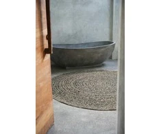 Bazaar Kilimas, jūros žolė, 1x1x0.02 m, juodas