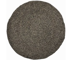 Bazaar Kilimas, jūros žolė, 2x2 m, juodas