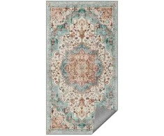 Songmics Kilimas 80x150 cm akvamarino spalvos