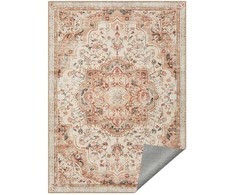 SONGMICS HOME Vintage kilimas 160 x 230 cm, pūkuotas, kapučino spalvos