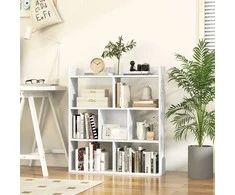 KNYGA Promotions Knygų lentyna, 7 kubai atvira nugara, 80x20x90 cm, natūrali