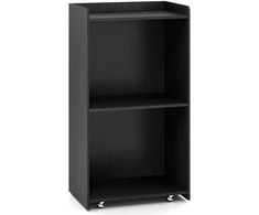 KNYGA Promotions Pultas, 57.2x36.8x104.1 cm, juodas, su laikymo vieta
